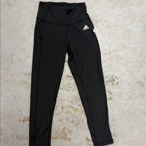 Adidas Women’s High-Waisted Black Leggings Size Small NWT - Pocket